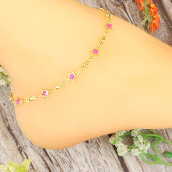 Dainty Anklet for Women – Elegant Everyday Jewelry & Perfect Gift | MLCRC1487 - Picture 1 of 10